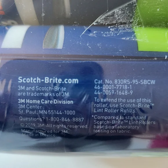 4 pack of Cleaning Rollers 380 sheets total Scotch Brite - Picture 6 of 6